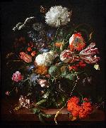 HEEM, Jan Davidsz. de Jan Davidsz de Heem Vase of Flowers oil painting